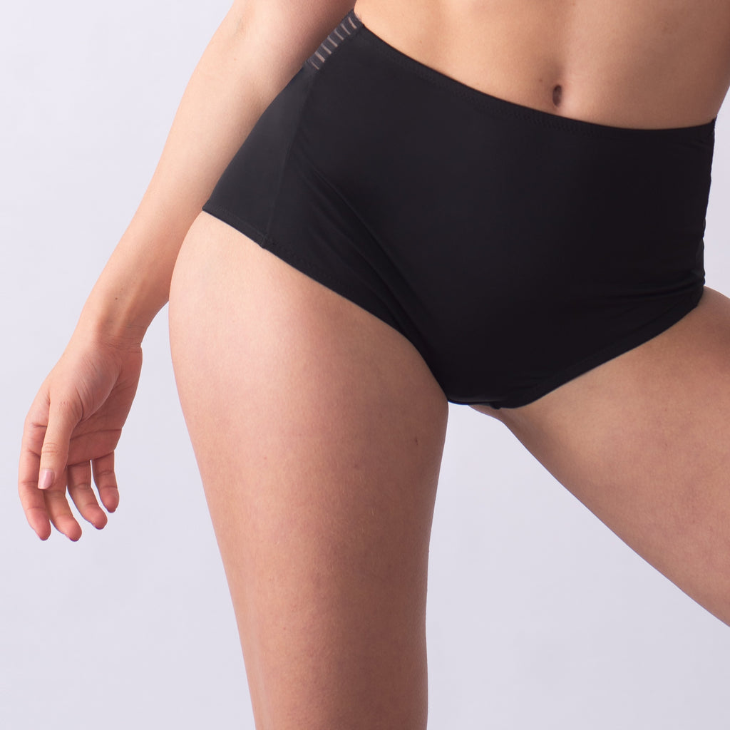 ambition black brief high waisted projectme
